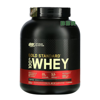 100% Whey Gold Standard 2270g, Optimum Nutrition (Coffee)