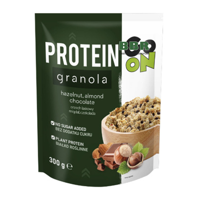 Protein Granola 300g, Go on (Hazelnut Almond Chocolate)