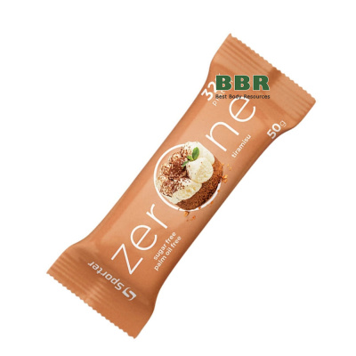 Zero One Protein Bar 50g, Sporter (Tiramisu)