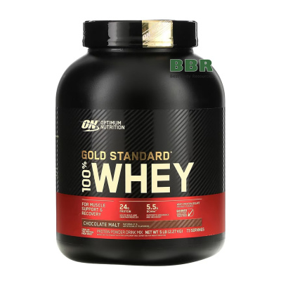 100% Whey Gold Standard 2270g, Optimum Nutrition (Chocolate malt)