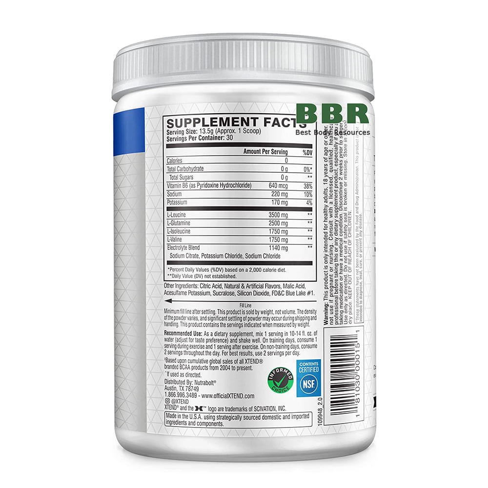 Xtend BCAA 30 Servings, Scivation (Grape)