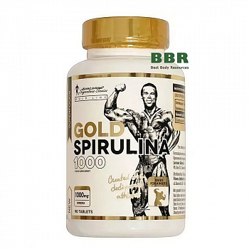 Gold Spirulina 1000mg 90 Tabs, Kevin Levrone