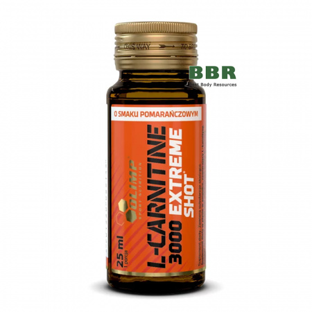 L-carnitine 3000 Extreme Glass Shot 25ml, Olimp