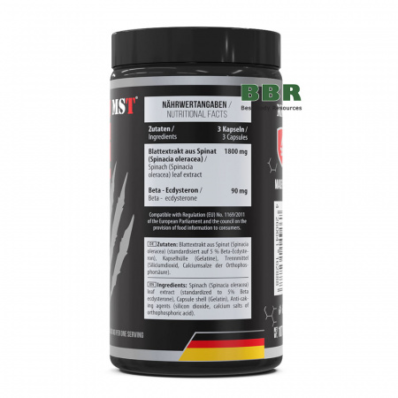 Beta Ecdysterone 120 Caps, MST