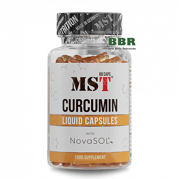 Curcumin NovaSOL 60 Liquid Caps, MST