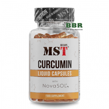 Curcumin NovaSOL 60 Liquid Caps, MST Curcumin NovaSOL 60 Liquid Caps, MST
