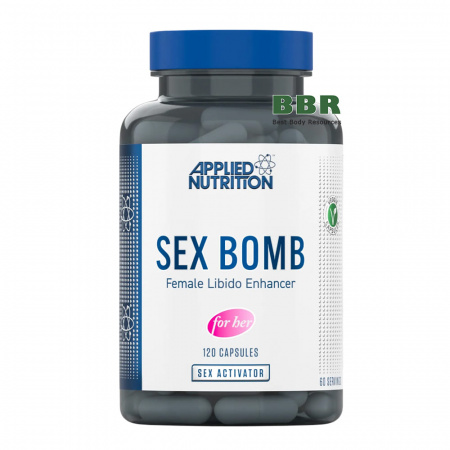 Sex Bomb Female Libido Enhancer 120 Caps, Applied Nutrition