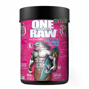 One Raw L-Citrulline Malate 300g, Zoomad Labs