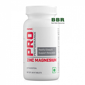 Pro ZMA Complex 60 Tabs, GNC