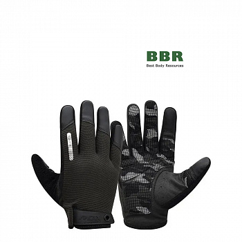 Перчатки для фитнеса T2 Touch Screen Friendly Army Green, RDX