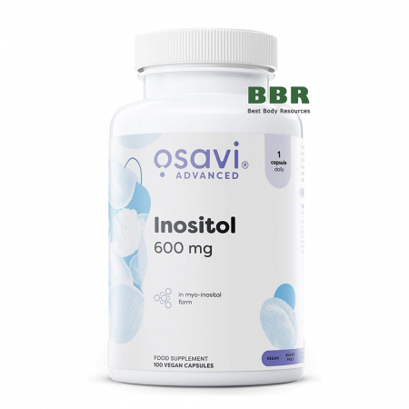 Inositol 600mg 100 Veg Caps, Osavi
