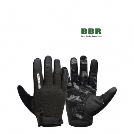 Перчатки для фитнеса T2 Touch Screen Friendly Army Green, RDX