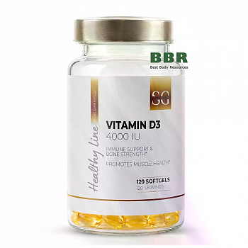 Vitamin D3 4000iu 120 Softgels, Sport Generation