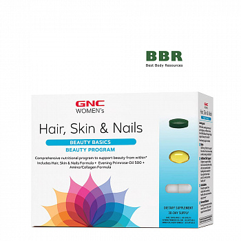Hair, Skin & Nails Program 30paks, GNC