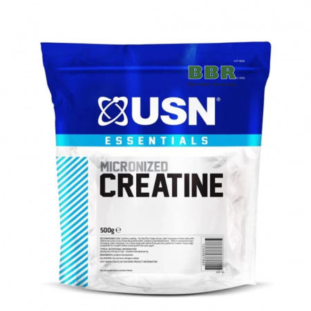 Essentials Micronized Creatine 500g, USN