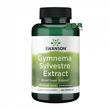 Gymnema Sylvestre Extract 300mg 120 Caps, Swanson