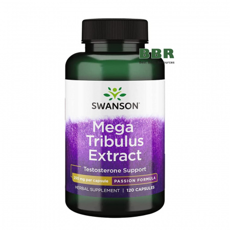 Mega Tribulus Extract 250mg 120 Caps, Swanson Mega Tribulus Extract 250mg 120 Caps, Swanson