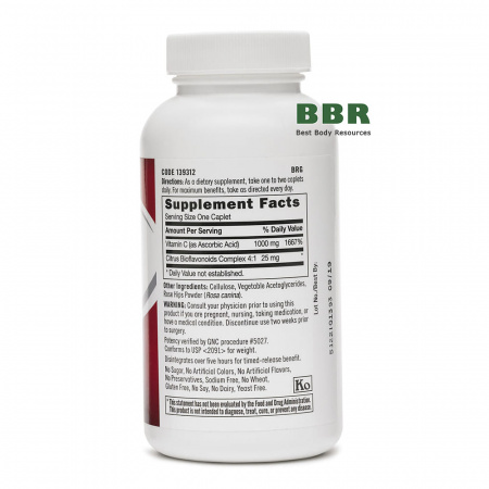 Vitamin C 1000 90 Tabs, GNC