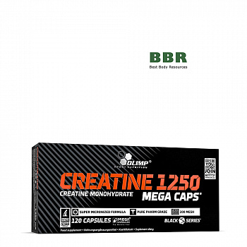 Creatine Mega Caps 1250mg 120 Caps, Olimp