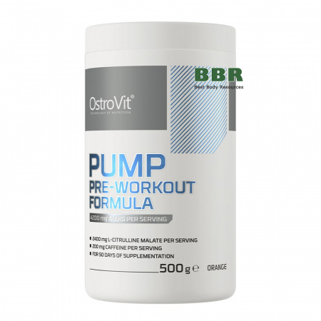 PUMP Pre-Workout Formula 500g, OstroVit