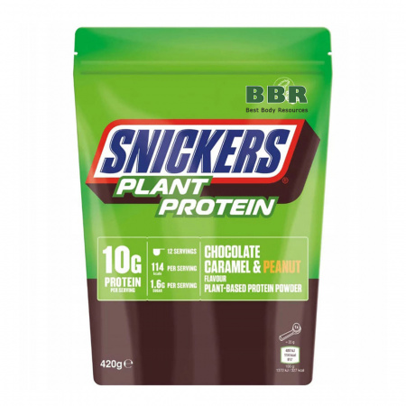 Snickers Plant Protein Powder 420g, Mars