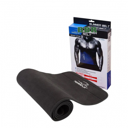 Пояс Slimmer Belt PP 4301 Black, PowerPlay