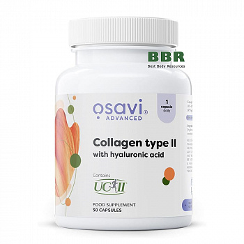 Collagen Type II with Hyaluronic Acid 30 Caps, Osavi