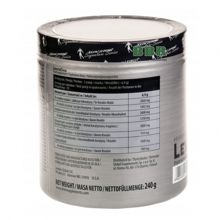 LevroCREA 240g, Kevin Levrone
