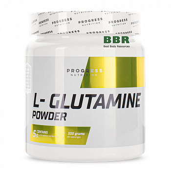 L-Glutamine Powder 300g, Progress Nutrition