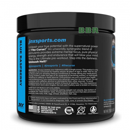 The Curse 250g, JNX Sports