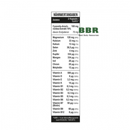 Ecdysterone HPLC 92 Caps, MST