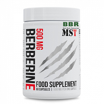 Berberine 500mg 60 Caps, MST