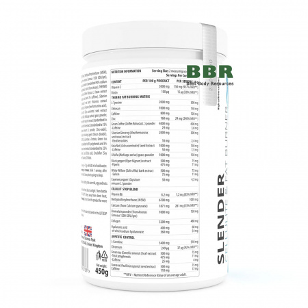 Slender 450g, Dorian Yates Slender 450g, Dorian Yates