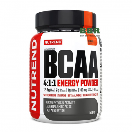BCAA Energy 500g, NUTREND