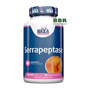 Serrapeptase 40000 90 Veg Caps, Haya Labs