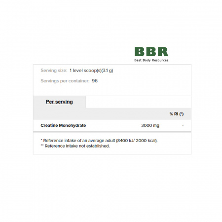 Creatine Micronized 300g, Prozis