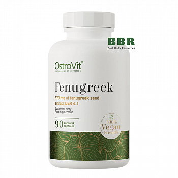 Fenugreek 370mg 90 Caps, OstroVit