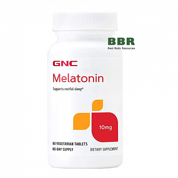 Melatonin-10 60caps, GNC