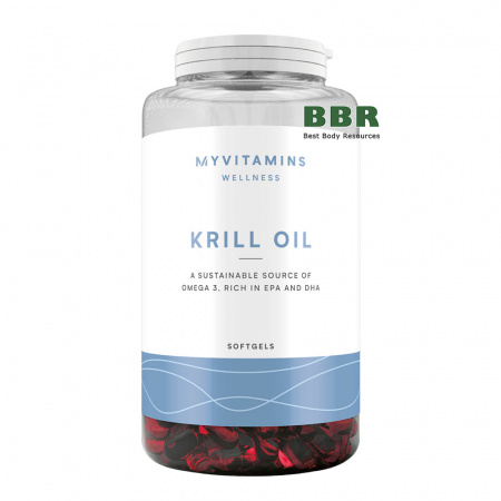 Krill Oil 90 Softgels, MyProtein Krill Oil 90 Softgels, MyProtein