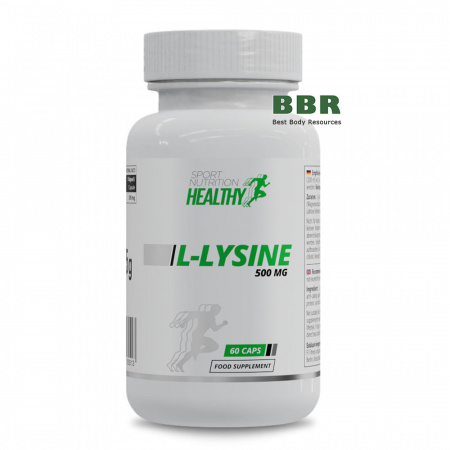 Healthy L-Lysine 500mg 60 Caps, MST
