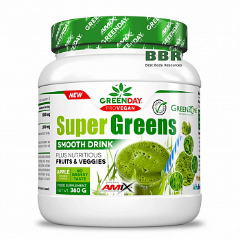 Super Greens Smooth Drink 360g, Amix Super Greens Smooth Drink 360g, Amix