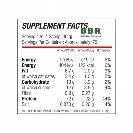 Whey Protein 2270g, Blade Sport