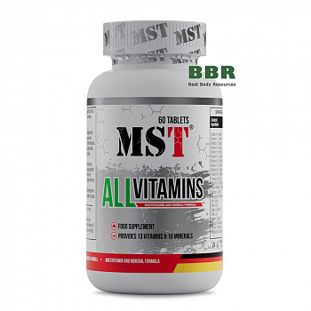 ALL Vitamins 60 Tab, MST