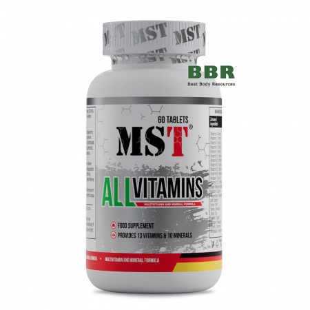 ALL Vitamins 60 Tab, MST
