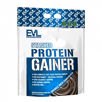 Stacked Protein Gainer 5,44kg, EVL Nutrition