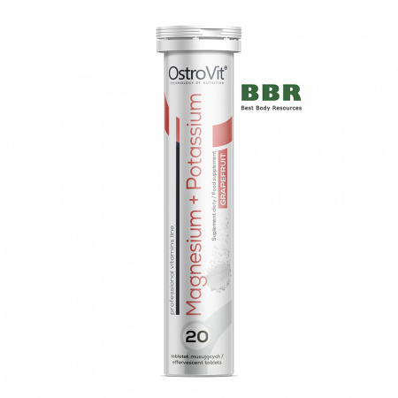 Magnesium plus Potassium 20 Tabs, OstroVit (шипучка)