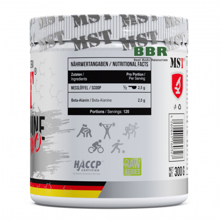 Beta-Alanine PWO 300g, MST