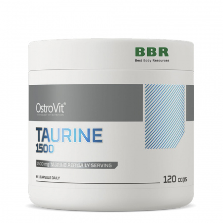 Taurine 1500 120 Caps, OstroVit