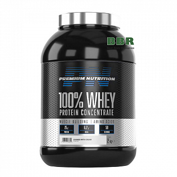 100% Whey Protein Concentrate 2kg, Premium Nutrition