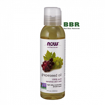 Grapeseed Oil 118ml, NOW Foods